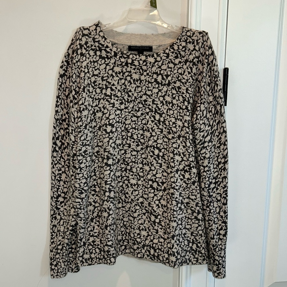 Banana Republic Floral Sweater